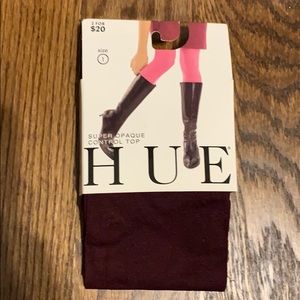 Merlot Super Opaque Control Top Tights